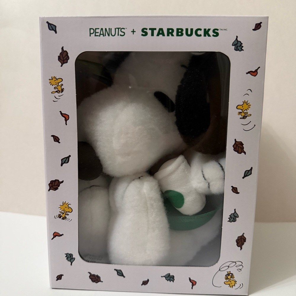 NIB Starbucks x Peanuts Snoopy Plush 2026